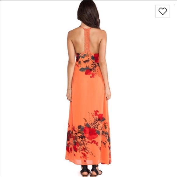 Jarlo Maxi Dress with front side slit - Picture 3 of 5